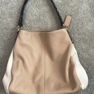 Coach Leather Shoulder Bag